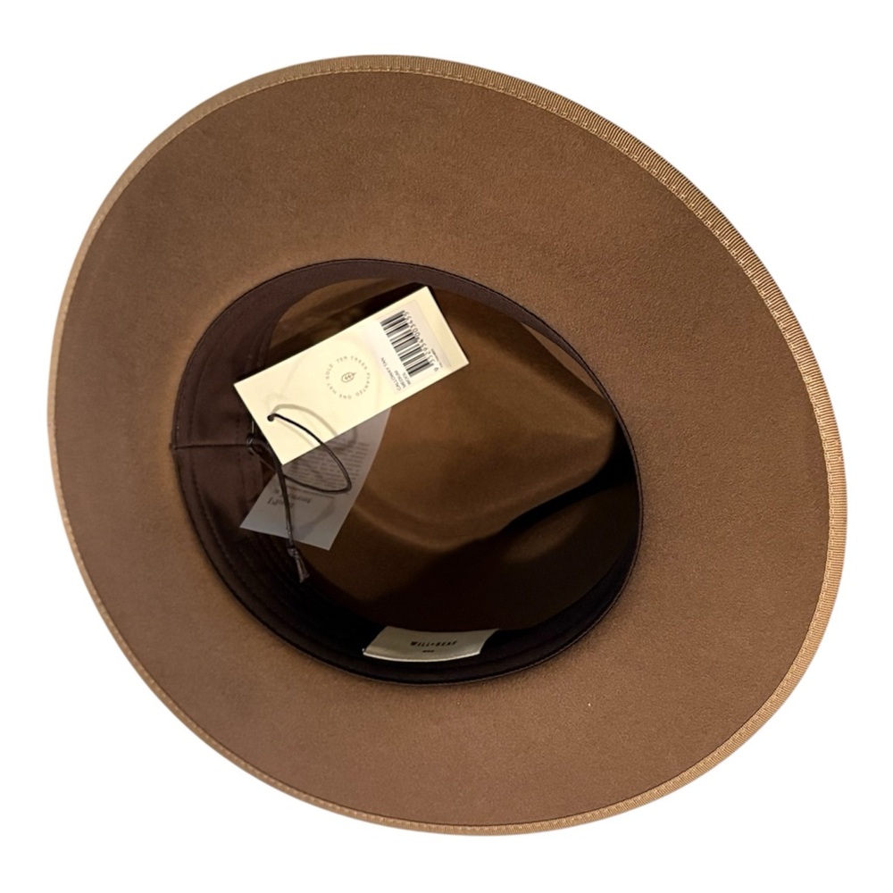 Will + Bear Wool Wide Brim Hat Calloway Medium Unisex Festival Fedora - Picture 6 of 11